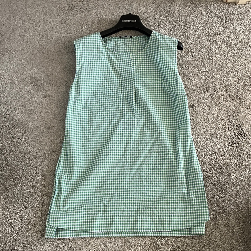 Sweet Lafayette 148 Check Top